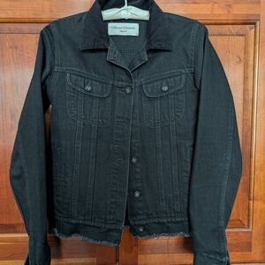 Officine Generale Black Jean Jacket